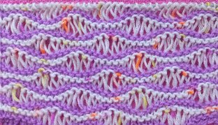 Двухцветные узоры.