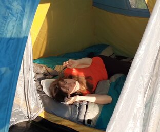 Ночёвки в палатках