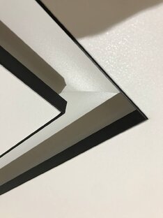 Сетовые линии в натяжной потолок 