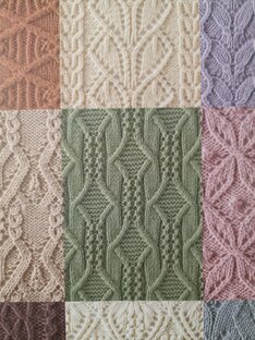 Вяжем узоры вместе