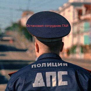 Общение с инспектором ГИБДД 