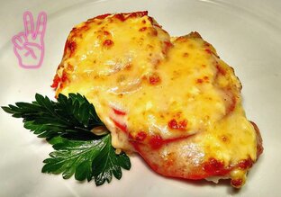 Из курицы и мяса