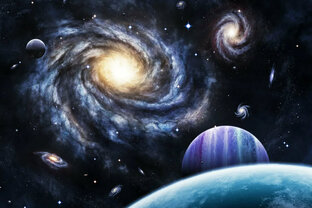 Космические новости! Земля в иллюминаторе.