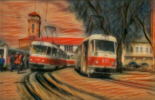 Общественный транспорт Самары