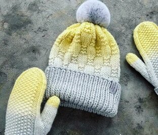 Шапки спицами описания