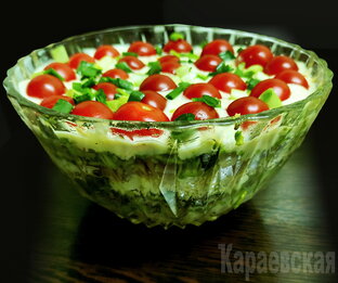 Салаты и закуски на Кето