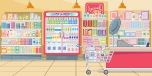 Магазины и покупатели