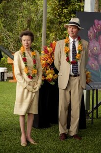 Принцесса Анна и Тимоти Лоуренс