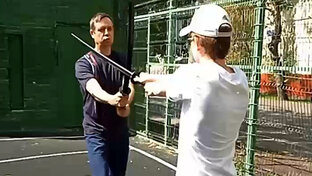 Занятие на улице