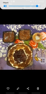 Тортик к чаю Изготовлено с Любовью💞