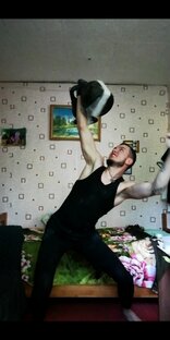 Тренировка с гирями