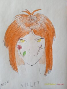 Бумажные рисунки