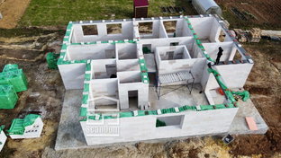 Дом 154 м2 с гаражом и террасой (41,12м2) п. Суроватиха.