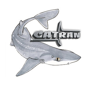 Ооо катран. Катран акула. Катран логотип. Акула Катран рисунок. Катран эскиз.