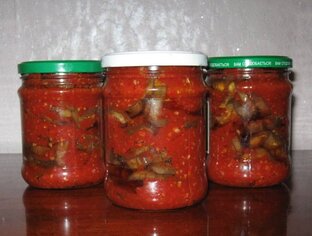 Баклажаны на зиму