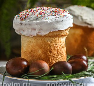 Пасха, куличи, крашеные яйца (рецепты)