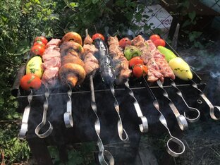 Как вам такие шашлычки 