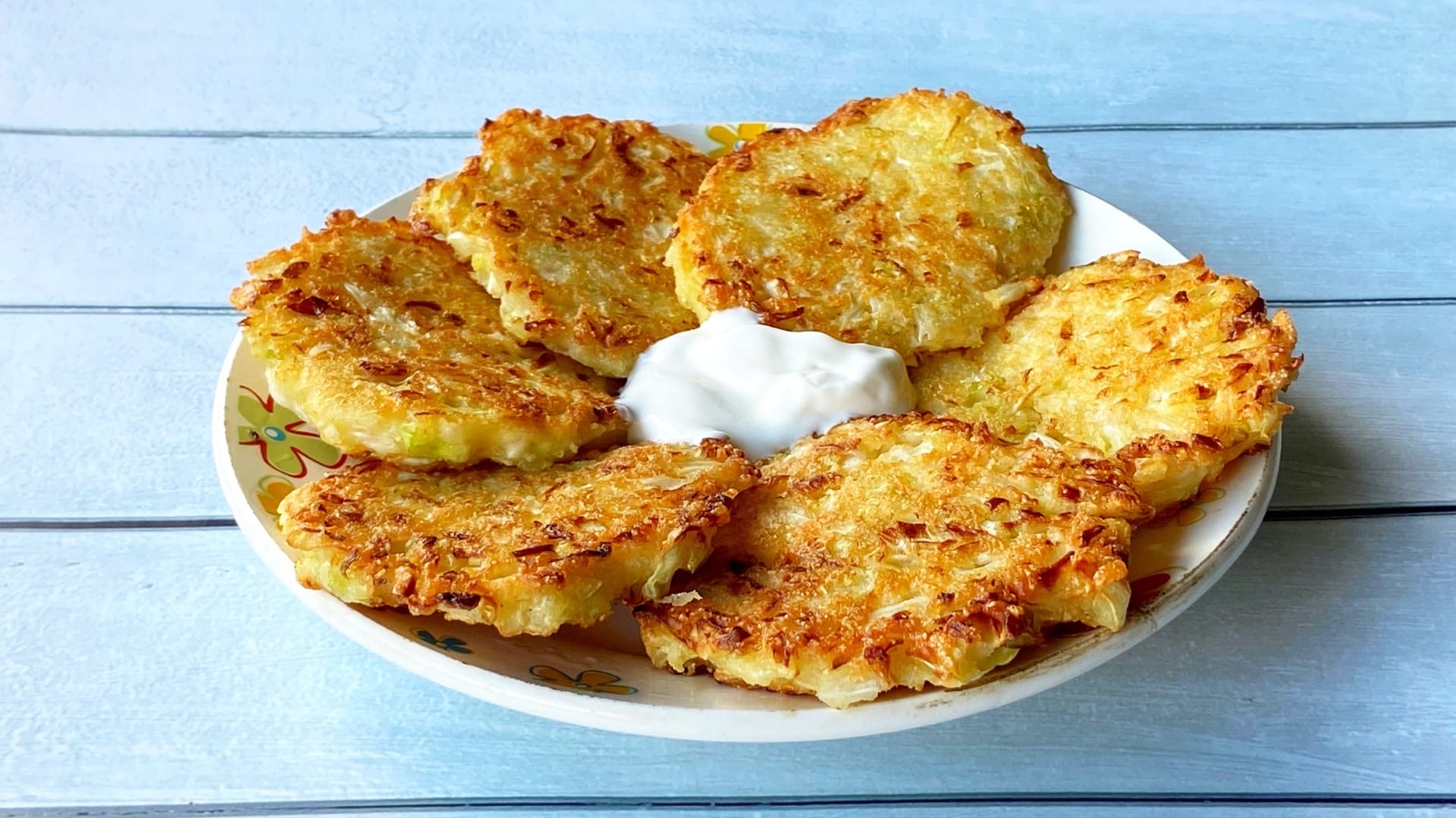 Капустные оладушки