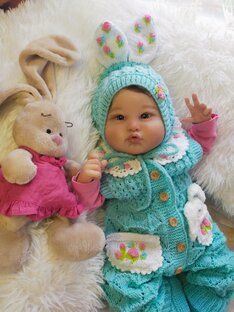 Мои вязанные комплекты на заказ 