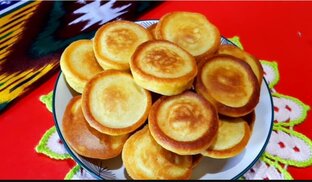 Оладьи, пончики, кребли, сладости 