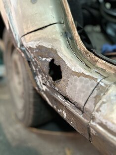 Ремонт порога ВАЗ 2110