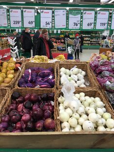 Цены на продукты в Екатеринбурге.
