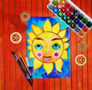 Рисунки на Масленицу