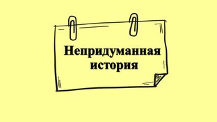 Непридуманная история