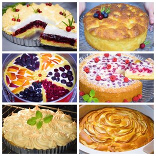 Пироги с разными начинками