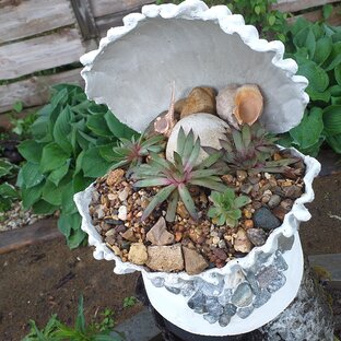 DIY садовый декор своими руками