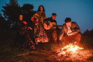 Цыганские песни, цыганский ансамбль, цыганский коллектив, цыганское шоу 