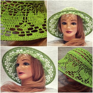 Шляпы крючком