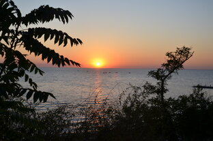 Закаты на море в августе