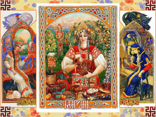 Богиня Макошь — вершительница судеб и покровительница женщин