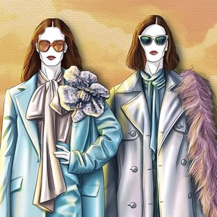 Fashion иллюстрации