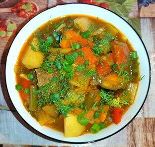 БЛЮДА В КАЗАНЕ. 