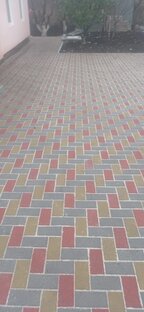 Кирпичик вибропрессованый толщина 45 мм 