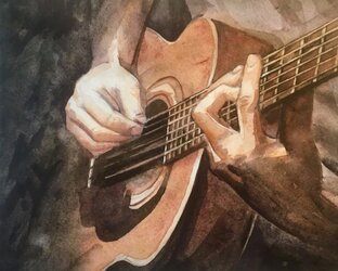 На гитаре - каждый дурак.