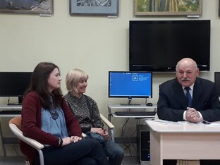 Встреча на выставке "Русский Север" 