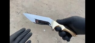 Нож из подшипника своими руками 