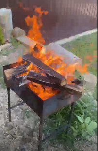 Готовим на костре и углях.