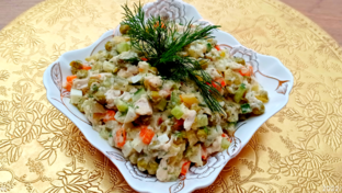 Разные салаты