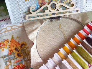 Вышитые работы