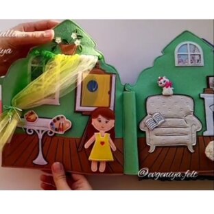 Книжки из фетра 