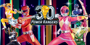 Power Rangers Morphin Mighty 30 yeast 1993-2023 