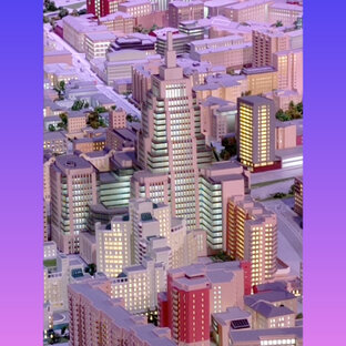 Интерактивный макет москвы.