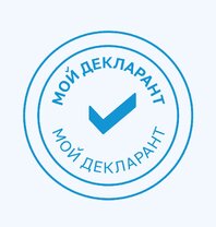 Mon declarant. Deklarant Kim. Deklarant logo.