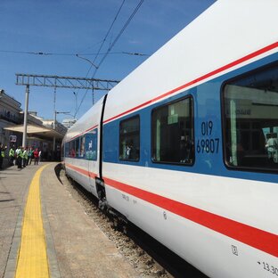 Современные российские поезда 