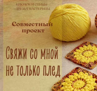 🧶🧺 СП "Свяжи со мной не только плед"