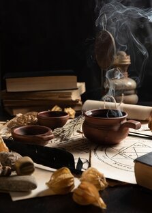 Мир ведьм и магических существ.